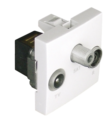  Toma R - TV - SAT Intermedia - 2 Módulos